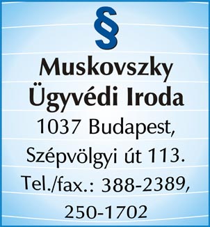 Dr. Muskovszky �gyv�di Iroda