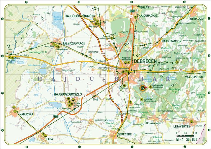 térkép debrecen környéke VÁROSKÉP, útikönyv és térkép, idegenforgalmi kiadvány, Debrecenr térkép debrecen környéke